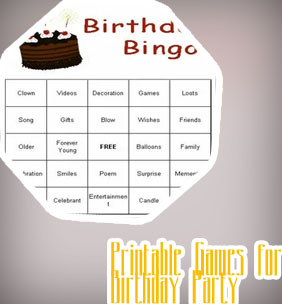 Birthday games for adults